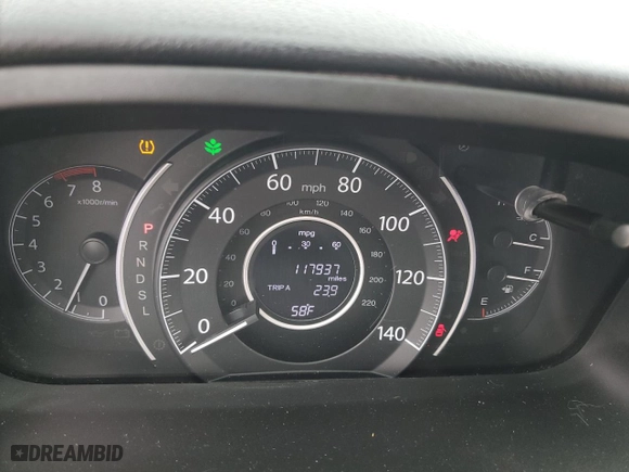 2015 Honda CR-V EX with VIN 3CZRM3H56FG710256, listed as a Copart auction lot 42831525 with 117,937 mi miles and Salvage Title. Bid and sale history available at carsss.com. Image 9.