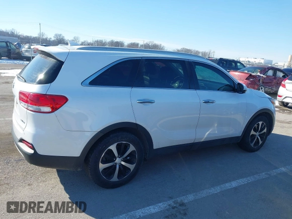 2017 Kia Sorento EX V6 with VIN 5XYPH4A51HG196061, listed as a IAAI auction lot 41627200 with 142,060 mi miles. Bid and sale history available at carsss.com. Image 13.