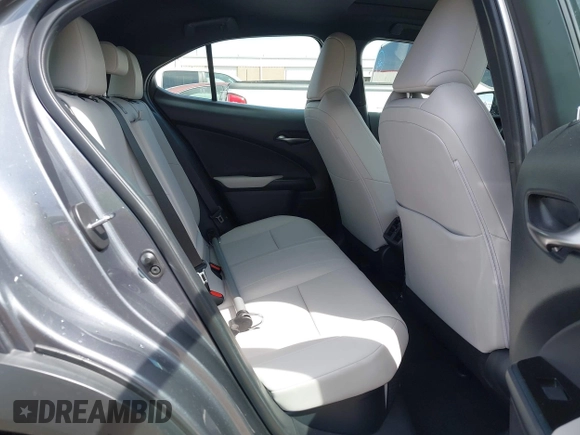 2021 Lexus UX 250h with VIN JTHP9JBH1M2040593, listed as a IAAI auction lot 42024493 with 33,394 mi miles and . Bid and sale history available at DreamBid. Image 8.