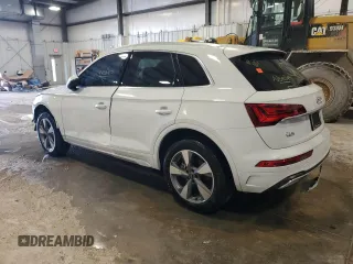 2024 Audi Q5 Premium Plus with VIN WA1BBAFY3R2040820, listed as a Copart auction lot 88948035 with 13,408 mi miles and Salvage title. Bid and sale history available at DreamBid. Image 2.