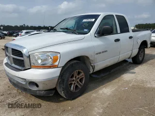 2006 Dodge 1500 SLT z VIN 1D7HA18N66J109979, wystawiony jako Copart lot #60727924 z przebiegiem 367 239 mil mil oraz Szkoda całkowita • Salvage title. Historia ofert i sprzedaży dostępna na DreamBid. Obrazek 1.