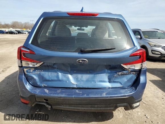 2021 Subaru Forester with VIN JF2SKAAC0MH493351, listed as a Copart auction lot 49169645 with 38,973 mi miles and Salvage title. Bid and sale history available at DreamBid. Image 6.