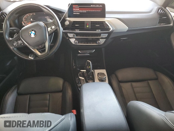 2020 BMW X3 sDrive30i with VIN 5UXTY3C03L9B65481, listed as a Copart auction lot 50918445 with 44,611 mi miles and Salvage Title. Bid and sale history available at carsss.com. Image 8.
