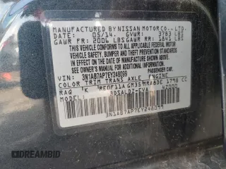 2014 Nissan Sentra S with VIN 3N1AB7AP7EY248099, listed as a Copart auction lot 54675805 with 111,642 mi miles and Salvage Title. Bid and sale history available at DreamBid. Image 12.