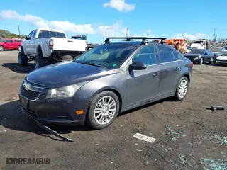 2014 Chevrolet Cruze ECO with VIN 1G1PH5SB9E7228301, listed as a IAAI auction lot 40906270 with 153,317 mi miles. Bid and sale history available at carsss.com. Image 2.