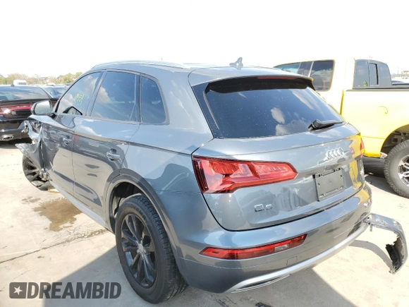 2018 Audi Q5 Premium with VIN WA1ANAFY1J2018676, listed as a Copart auction lot 62463232 with 69,554 mi miles. Bid and sale history available at carsss.com. Image 3.