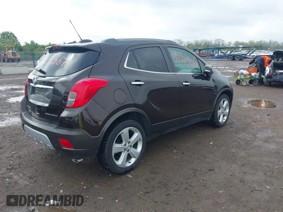 2016 Buick Encore with VIN KL4CJASB7GB657207, listed as a IAAI auction lot 42125067 with 94,956 mi miles and . Bid and sale history available at carsss.com. Image 4.