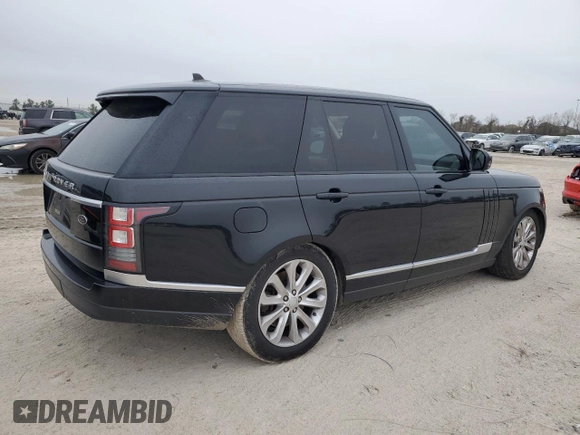 2016 Land Rover Range Rover HSE z VIN SALGS2VF0GA276743, wystawiony jako Copart lot #88121095 z przebiegiem 120 824 mil mil oraz Szkoda całkowita • Salvage title. Historia ofert i sprzedaży dostępna na DreamBid. Obrazek 3.