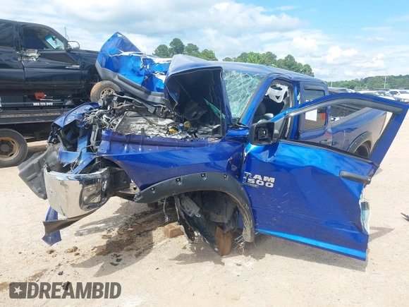 2019 Ram 1500 Tradesman z VIN 1C6RR6FG0KS712690, wystawiony jako IAAI lot #42227307 z przebiegiem Nie podano mil oraz . Historia ofert i sprzedaży dostępna na DreamBid. Obrazek 2.