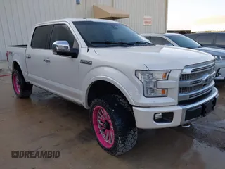 2017 Ford F-150 XL with VIN 1FTEW1EF6HFB51909, listed as a IAAI auction lot 41746813 with 152,219 mi miles. Bid and sale history available at carsss.com. Image 1.