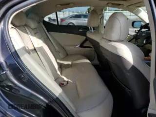2010 Lexus IS 250 with VIN JTHCF5C29A5042532, listed as a Copart auction lot 62377585 with 204,755 mi miles and Salvage title. Bid and sale history available at DreamBid. Image 10.
