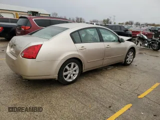 2004 Nissan Maxima SL with VIN 1N4BA41E44C893078, listed as a Copart auction lot 81782444 with Not Provided miles and Salvage Title. Bid and sale history available at DreamBid. Image 3.