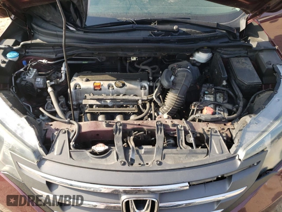 2014 Honda CR-V EX with VIN 5J6RM4H58EL069733, listed as a Copart auction lot 54972755 with 102,542 mi miles and Salvage title. Bid and sale history available at DreamBid. Image 12.