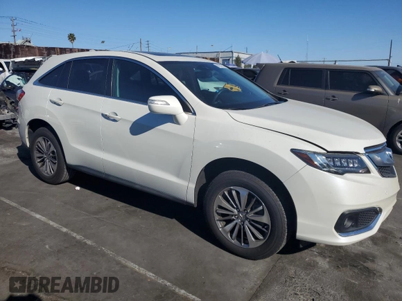 2018 Acura RDX w/Advance Pkg with VIN 5J8TB3H71JL012623, listed as a Copart auction lot 88931615 with 106,632 mi miles and Salvage Title. Bid and sale history available at carsss.com. Image 4.