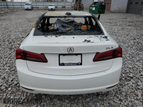 2017 Acura TLX Technology with VIN 19UUB1F57HA010276, listed as a Copart auction lot 52299565 with Not Provided miles and Non Repairable. Bid and sale history available at DreamBid. Image 6.