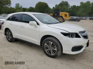 2018 Acura RDX Advance with VIN 5J8TB4H77JL008629, listed as a Copart auction lot 58046095 with 96,660 mi miles and Salvage title. Bid and sale history available at DreamBid. Image 4.