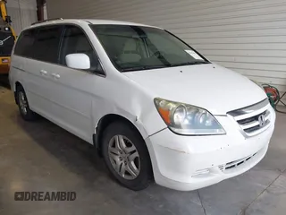 2007 Honda Odyssey EX with VIN 5FNRL384X7B449236, listed as a IAAI auction lot 42623457 with 190,098 mi miles and . Bid and sale history available at DreamBid. Image 1.