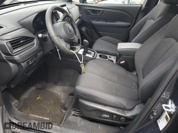 2025 Subaru Forester Premium with VIN JF2SLDDCXSH501267, listed as a Copart auction lot 57899865 with 4,147 mi miles and Salvage title. Bid and sale history available at DreamBid. Image 7.