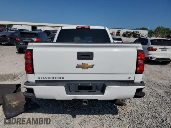 2017 Chevrolet Silverado 1500 LT with VIN 3GCUKREC6HG172396, listed as a Copart auction lot 54610295 with 167,905 mi miles and Salvage Title. Bid and sale history available at DreamBid. Image 6.