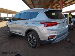 2019 Hyundai Santa Fe Limited with VIN 5NMS53AA8KH077883, listed as a IAAI auction lot 41884106 with 61,232 mi miles. Bid and sale history available at carsss.com. Image 3.