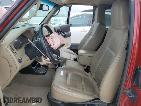 2004 Ford Ranger XL Fleet with VIN 1FTYR44U44PB51059, listed as a Copart auction lot 53529585 with 133,193 mi miles and Salvage Title. Bid and sale history available at DreamBid. Image 7.