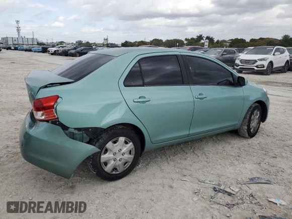 2007 Toyota Yaris with VIN JTDBT923271052472, listed as a Copart auction lot 50942975 with 147,363 mi miles and Salvage Title. Bid and sale history available at DreamBid. Image 3.