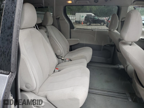 2012 Toyota Sienna LE AAS with VIN 5TDKK3DC8CS224112, listed as a Copart auction lot 59701725 with 200,726 mi miles and Salvage title. Bid and sale history available at DreamBid. Image 11.