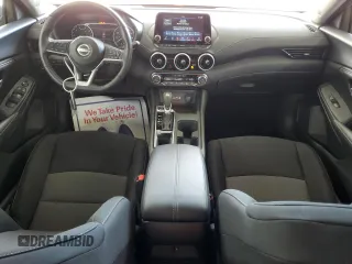 2025 Nissan Sentra SV with VIN 3N1AB8CV6SY286579, listed as a Copart auction lot 55054585 with 3,838 mi miles and Clean Title. Bid and sale history available at carsss.com. Image 8.