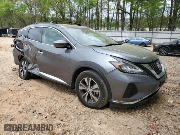 2020 Nissan Murano SV z VIN 5N1AZ2BJ3LN141305, wystawiony jako Copart lot #51863965 z przebiegiem 100 070 mil mil oraz Szkoda całkowita • Salvage title. Historia ofert i sprzedaży dostępna na DreamBid. Obrazek 4.