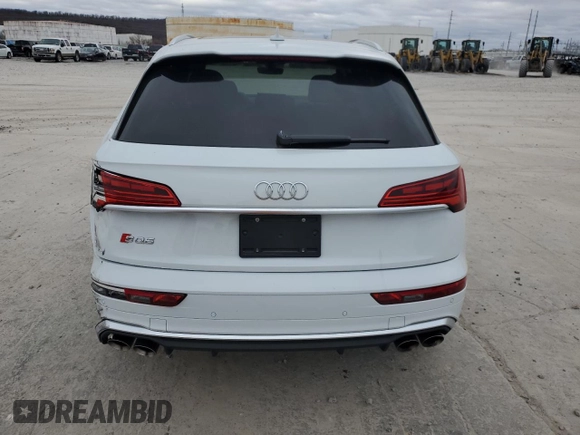 2022 Audi SQ5 Prestige with VIN WA1C4AFY0N2055977, listed as a Copart auction lot 86912774 with 13,290 mi miles and Salvage Title. Bid and sale history available at carsss.com. Image 6.
