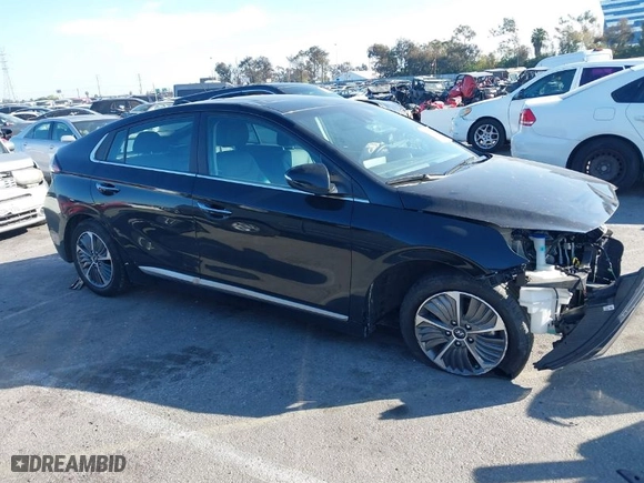 2022 Hyundai Ioniq Plug-In Hybrid Limited with VIN KMHCX5LD7NU273579, listed as a IAAI auction lot 41611327 with NaN miles. Bid and sale history available at carsss.com. Image 13.