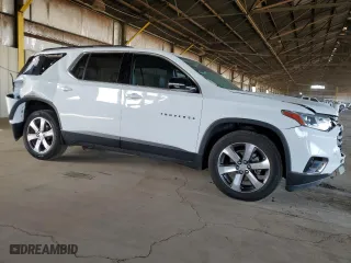 2019 Chevrolet Traverse LT Leather with VIN 1GNERHKW6KJ192783, listed as a Copart auction lot 43655445 with 61,385 mi miles and Salvage Title. Bid and sale history available at carsss.com. Image 4.