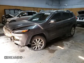 2016 Jeep Cherokee Limited z VIN 1C4PJMDS9GW176115, wystawiony jako Copart lot #59046775 z przebiegiem 77 140 mil mil oraz Nie do naprawy • Non repairable. Historia ofert i sprzedaży dostępna na DreamBid. Obrazek 1.
