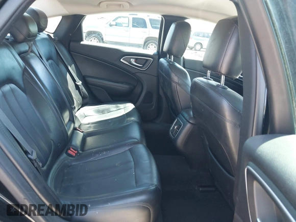 2015 Chrysler 200 C with VIN 1C3CCCCB0FN501215, listed as a IAAI auction lot 42109005 with 125,896 mi miles. Bid and sale history available at carsss.com. Image 8.