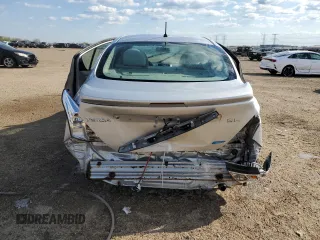 2013 Nissan Versa S Plus with VIN 3N1CN7AP6DL884718, listed as a Copart auction lot 55601705 with 65,622 mi miles and Salvage title. Bid and sale history available at DreamBid. Image 6.
