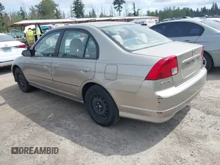 2004 Honda Civic LX with VIN 2HGES16574H528789, listed as a IAAI auction lot 42146600 with 219,255 mi miles. Bid and sale history available at carsss.com. Image 3.