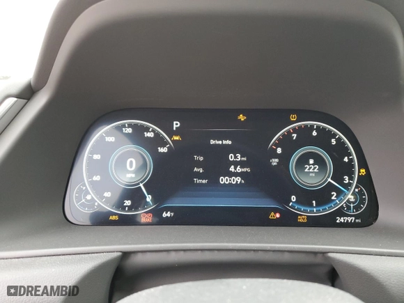 2020 Hyundai Sonata Limited with VIN 5NPEH4J2XLH038834, listed as a Copart auction lot 50839175 with 24,797 mi miles and Salvage Title. Bid and sale history available at carsss.com. Image 9.