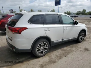 2017 Mitsubishi Outlander SE with VIN JA4AZ3A30HZ028841, listed as a Copart auction lot 54878135 with 110,410 mi miles and Salvage title. Bid and sale history available at DreamBid. Image 3.
