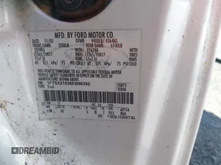 2006 Ford F-250 XL with VIN 1FTSX21536EB96392, listed as a IAAI auction lot 42379372 with 295,341 mi miles and . Bid and sale history available at DreamBid. Image 9.