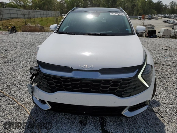2024 Kia Sportage SX-Prestige with VIN 5XYK53DF9RG188888, listed as a Copart auction lot 51416955 with 16,285 mi miles and Salvage title. Bid and sale history available at DreamBid. Image 5.