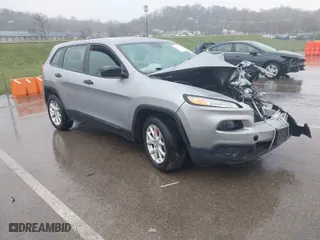 2014 Jeep Cherokee Sport with VIN 1C4PJLAB2EW191793, listed as a IAAI auction lot 41496247 with 70,426 mi miles. Bid and sale history available at carsss.com. Image 1.