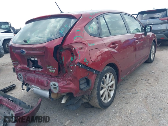 2013 Subaru Impreza Premium z VIN JF1GPAC62DH202383, wystawiony jako IAAI lot #42100880 z przebiegiem 98 309 mil mil oraz . Historia ofert i sprzedaży dostępna na DreamBid. Obrazek 4.