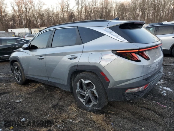 2022 Hyundai Tucson SEL with VIN 5NMJC3AEXNH088778, listed as a Copart auction lot 42343075 with 23,461 mi miles and Salvage Title. Bid and sale history available at DreamBid. Image 2.
