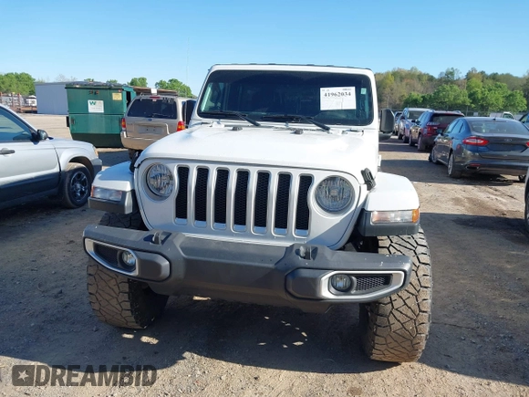 2019 Jeep Wrangler Unlimited Sahara with VIN 1C4HJXEN2KW591557, listed as a IAAI auction lot 41962034 with 88,691 mi miles and . Bid and sale history available at DreamBid. Image 12.