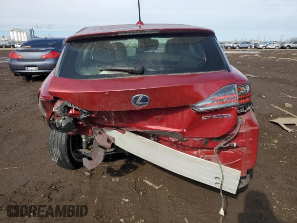 2013 Lexus CT 200h с VIN JTHKD5BH4D2167516, выставлен на аукционе Copart как лот 47007935 с пробегом Не указан миль и Списание • Salvage title. История ставок и продаж доступна на DreamBid. Изображение 6.