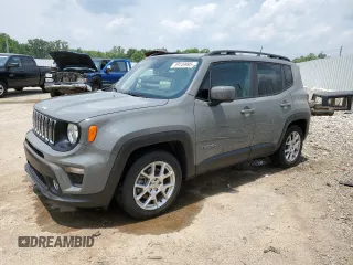 2020 Jeep Renegade Latitude with VIN ZACNJABB7LPL31497, listed as a Copart auction lot 59149995 with 45,396 mi miles and Salvage title. Bid and sale history available at DreamBid. Image 1.