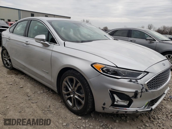 2019 Ford Fusion Hybrid Titanium with VIN 3FA6P0RU1KR222518, listed as a Copart auction lot 66924692 with 64,249 mi miles. Bid and sale history available at carsss.com. Image 4.