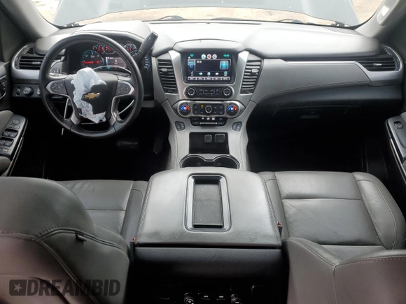 2015 Chevrolet Tahoe LT with VIN 1GNSKBKC6FR567296, listed as a Copart auction lot 50444825 with 160,911 mi miles and Salvage title. Bid and sale history available at DreamBid. Image 8.