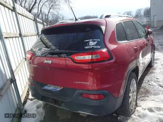 2014 Jeep Cherokee Limited with VIN 1C4PJMDS5EW187450, listed as a IAAI auction lot 41432414 with 193,225 mi miles. Bid and sale history available at carsss.com. Image 16.