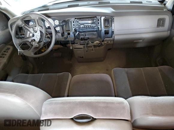 2004 Dodge Ram 2500 SLT with VIN 3D7KA28604G161790, listed as a Copart auction lot 50090035 with 0 mi miles and Salvage Title. Bid and sale history available at carsss.com. Image 8.
